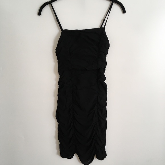 Reformation Wyatt Dress in Black, Size 0 - Picture 4 of 14